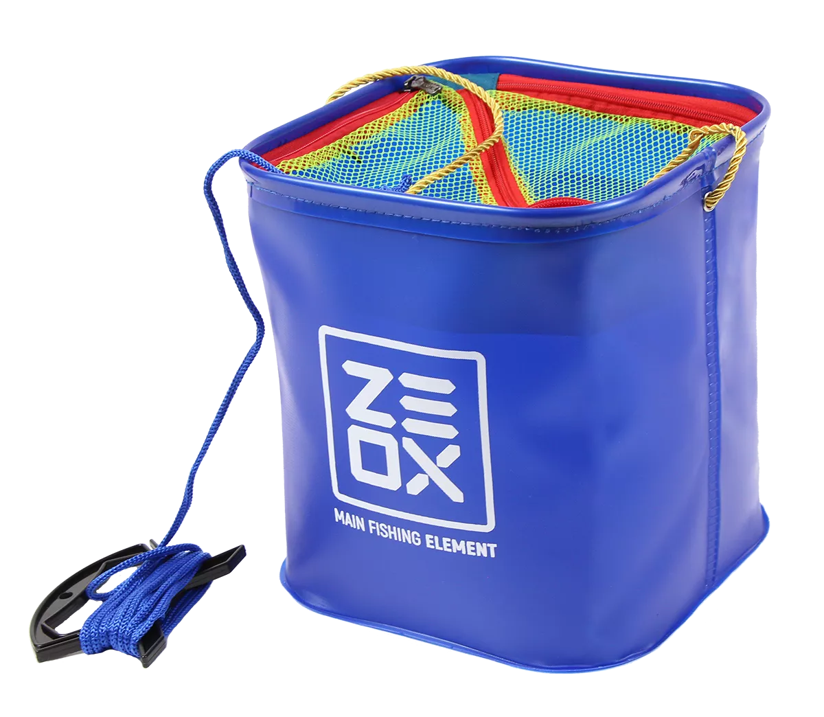 Ведро ZEOX Bucket with Rope and Mesh