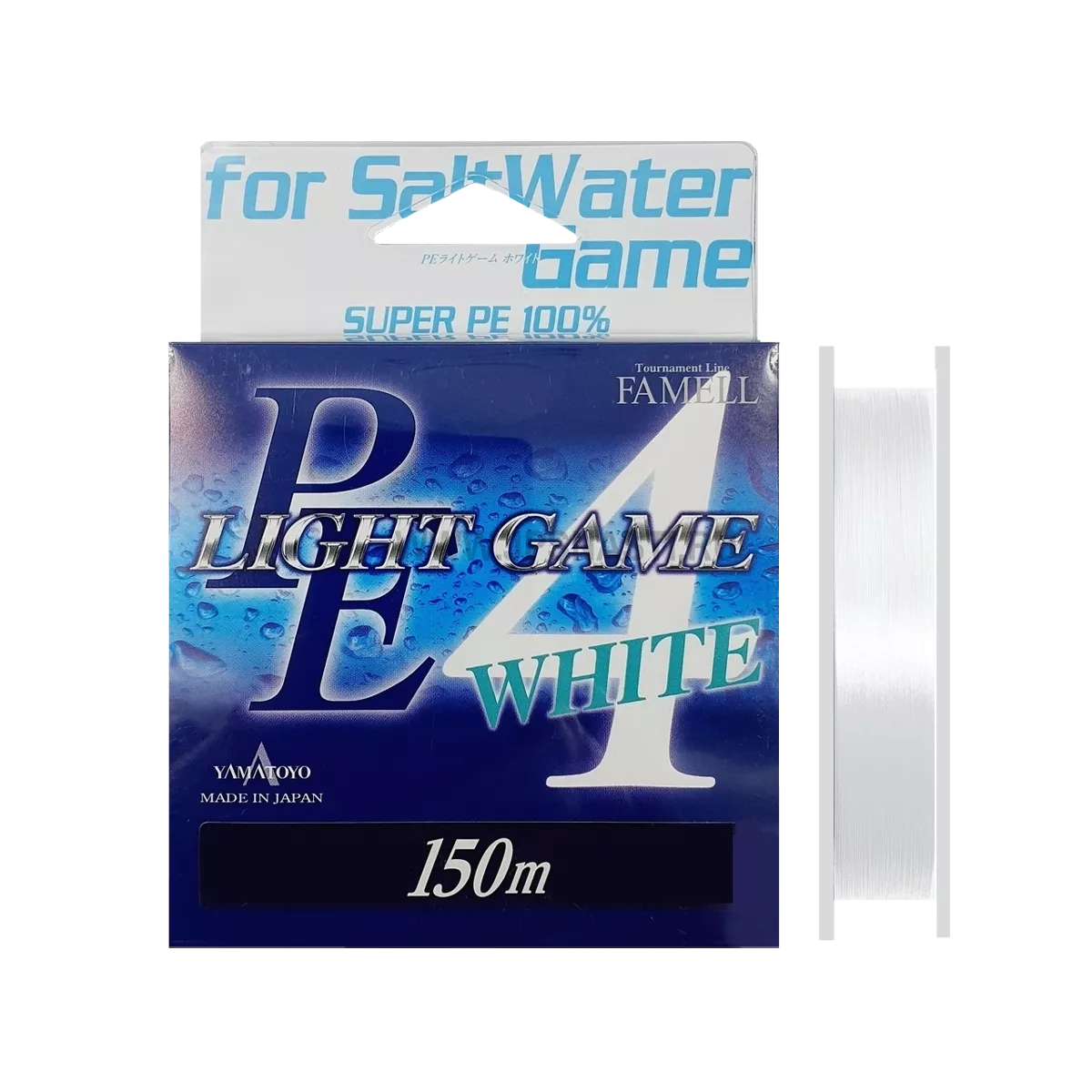 Шнур Yamatoyo PE 4 Light Game 150м White