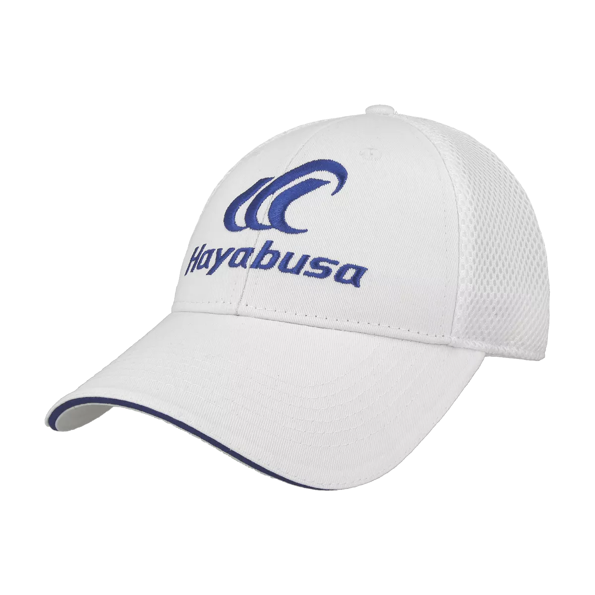 Кепка з сіткою Hayabusa біла з сіткою