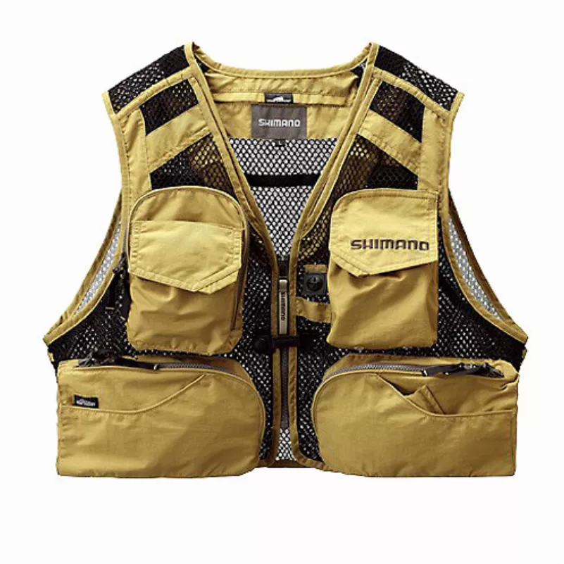 Жилет Shimano All Mesh Vest VE-036L хаки