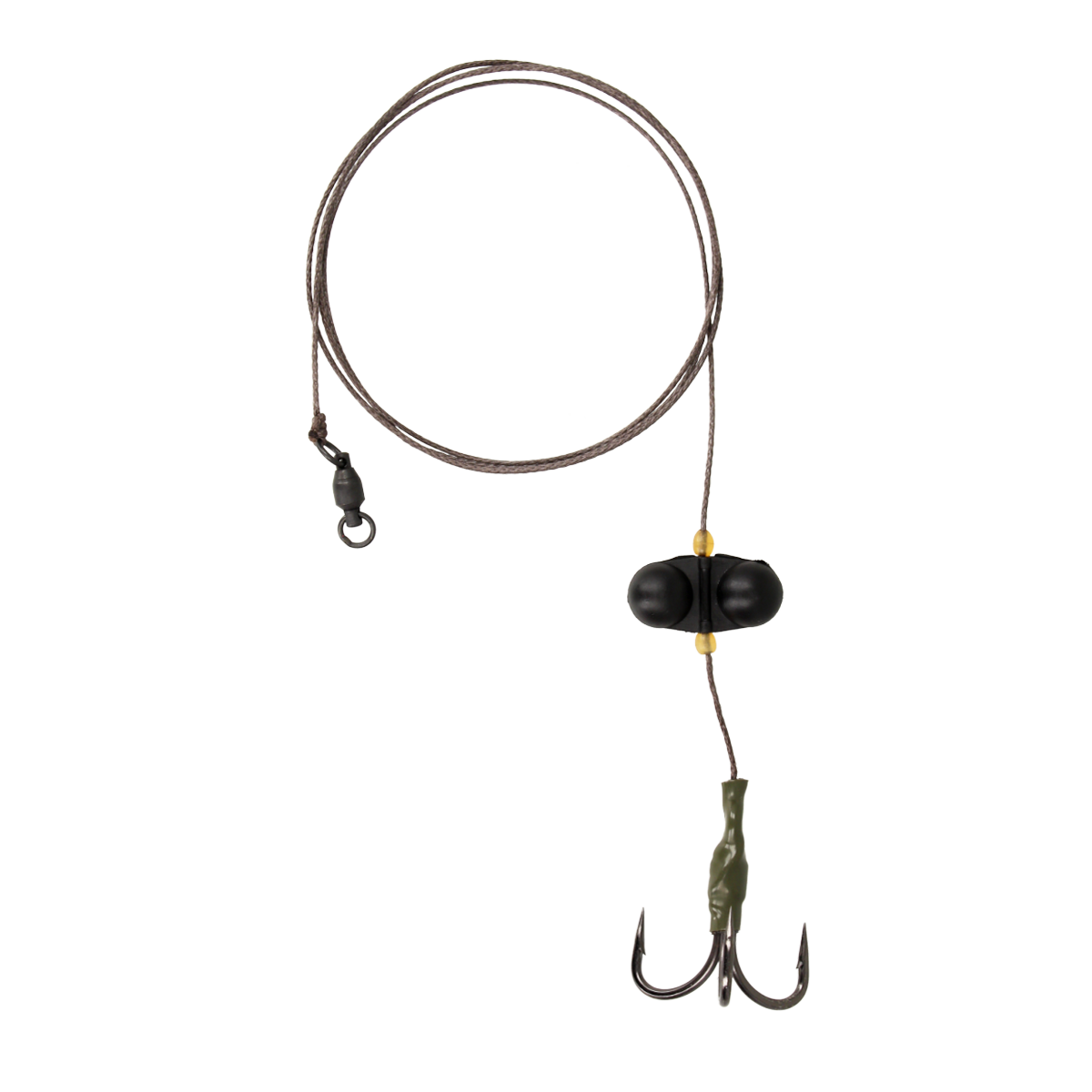 Golden Catch Catfish Rig Treble Hook With Rattle 6/0