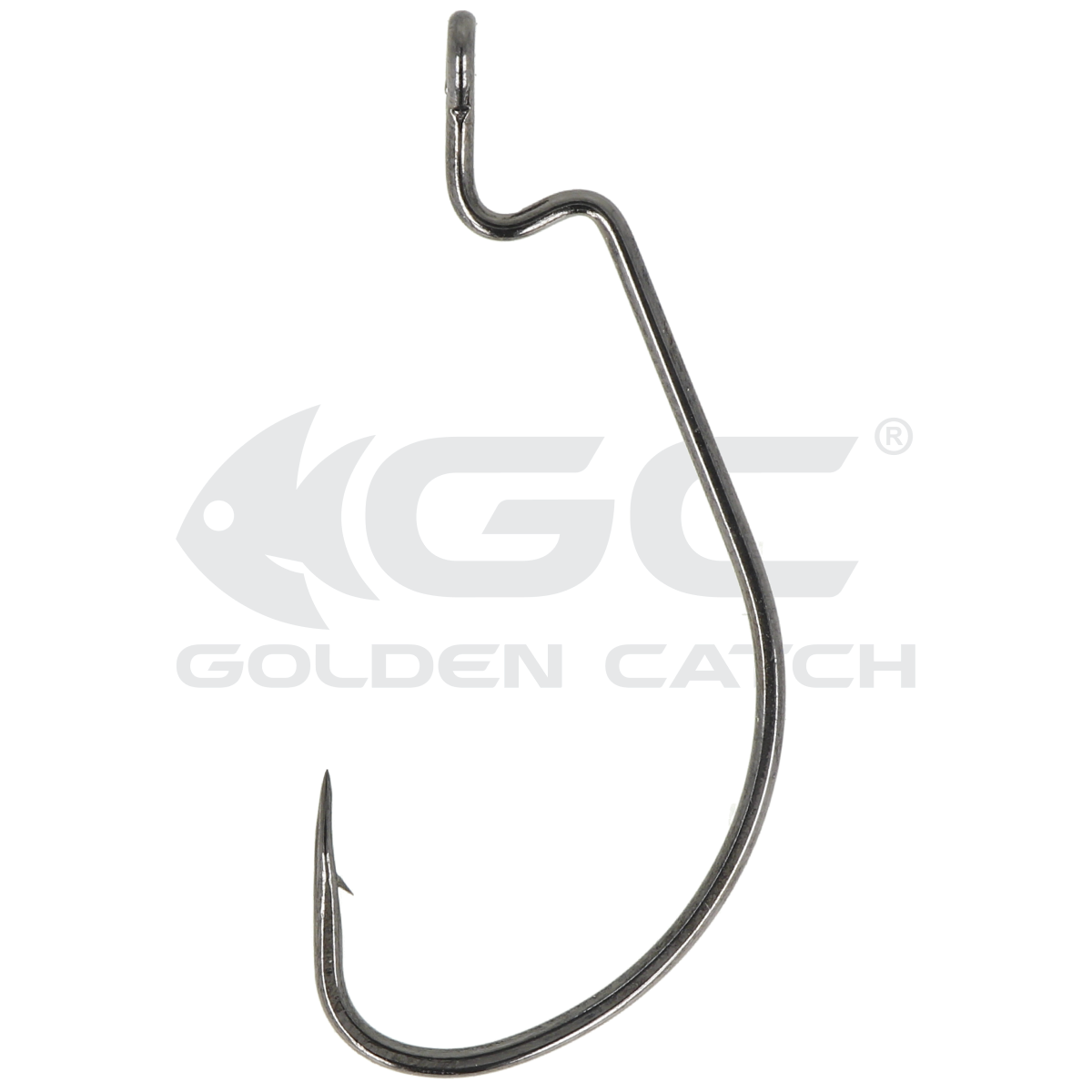 Golden Catch Offset Hook Okappari 4091BN (Technical Packaging)