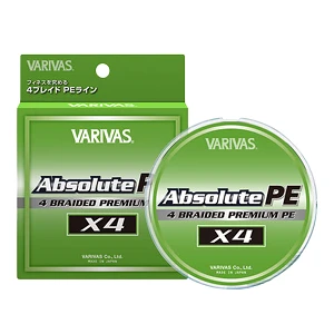 Шнур Varivas Absolute PE X4 150м Green