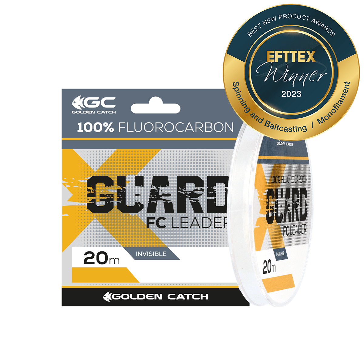 Golden Catch X-Guard Fluorocarbon Leader 20m