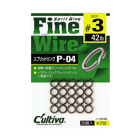 Заводное кольцо Owner Fine Wire P-04