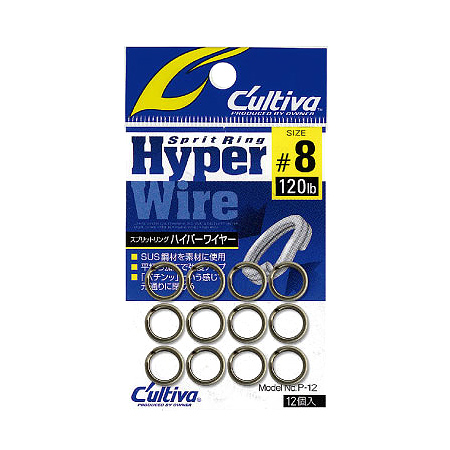 Заводное кольцо Owner Hyper Wire Split P-12 №10 220lb
