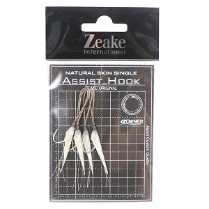 Асист Zeake Assist Hook Single Fish Skin SLJ (4шт)