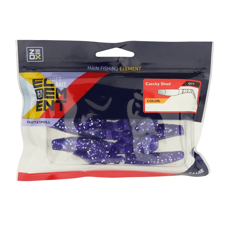 Силикон ZEOX Catchy Shad 3.2" - Фото №1