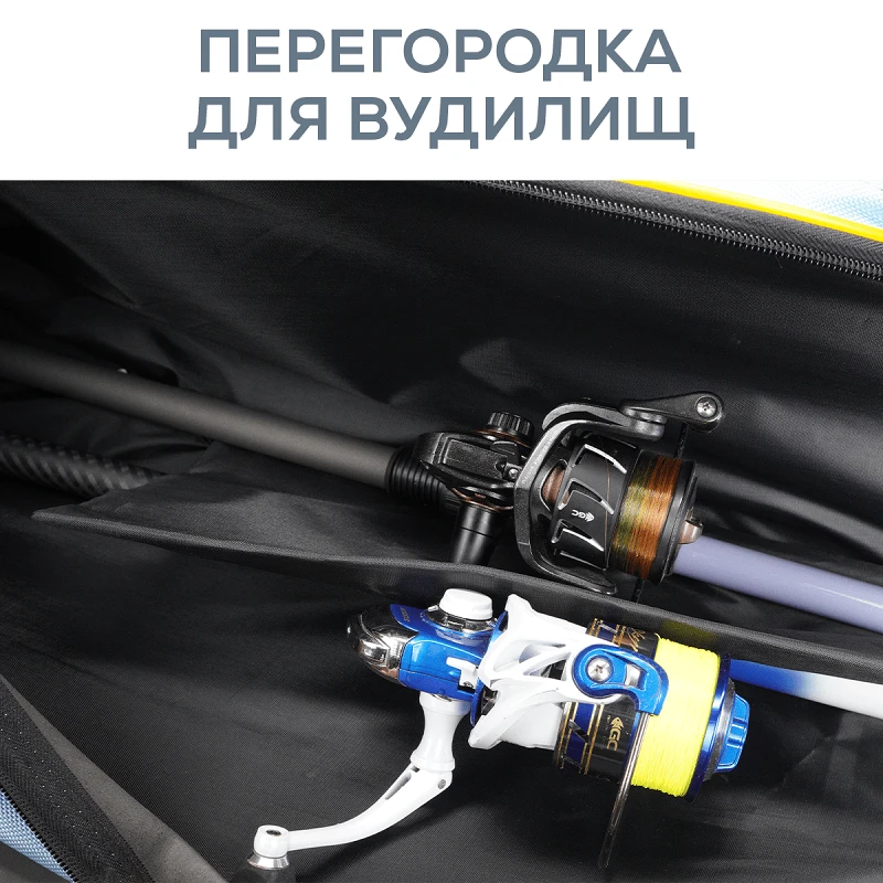 Чохол для вудилищ ZEOX Hard Case Reel-In - Фото №5