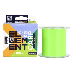 Волосінь ZEOX Hi-Viz Element Carp 300м Acid Green