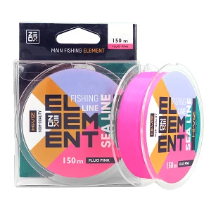 Волосінь ZEOX Hi-Viz Element Sea 150м Fluo Pink